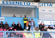 Agrigento 25  febbraio 2017   tribuna VIP con Patti, Penna,Lombardo